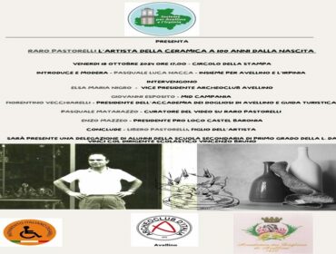 Al circolo della stampa di Avellino il convegno su Raro Pastorelli a 100 anni dalla nascita