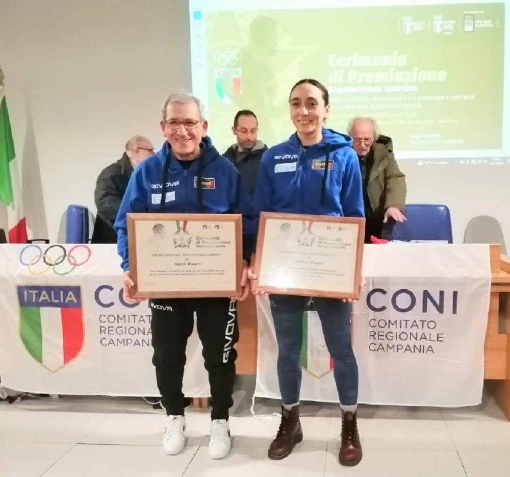 Il C.O.N.I. Campania premia le eccellenze sportive che si sono distinte nel 2024